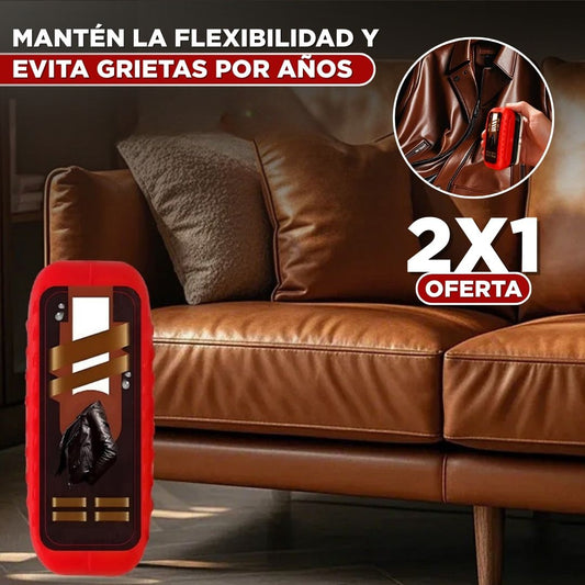 LeatherMaster™ Cepillo + liquido restaurador de cuero OFERTA 2X1