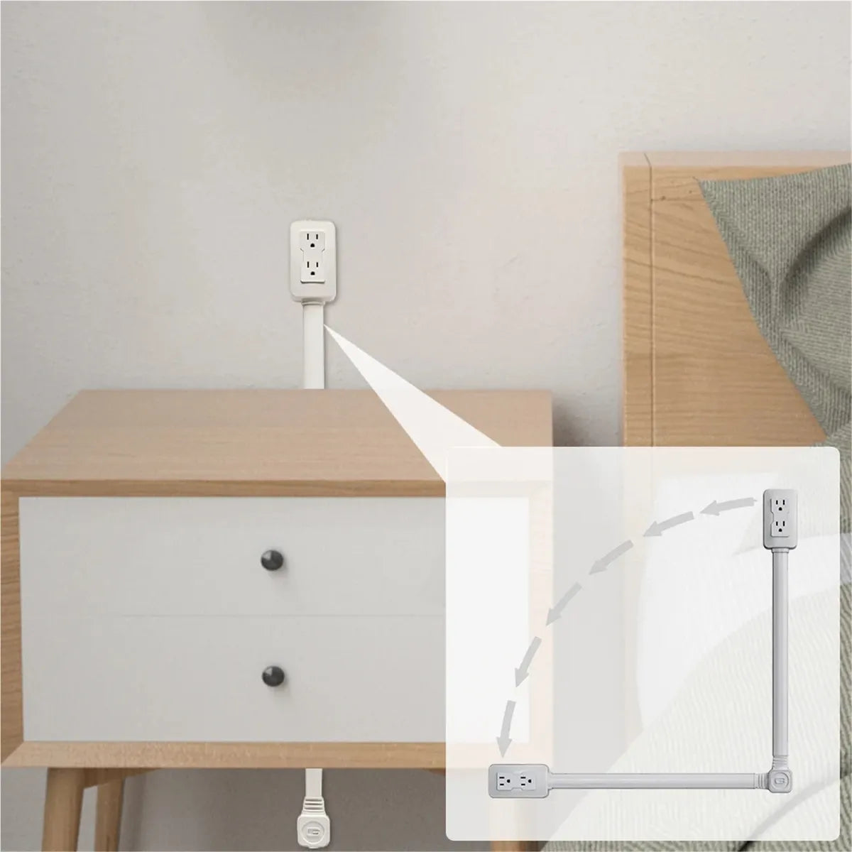 FlexiCharge™ Extensor Multi Toma Corriente