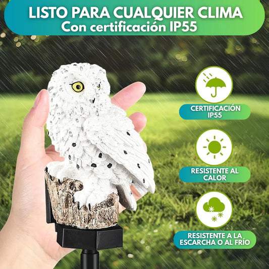 OwlGlow™ Lámpara decorativa con forma de búho (2 unidades)