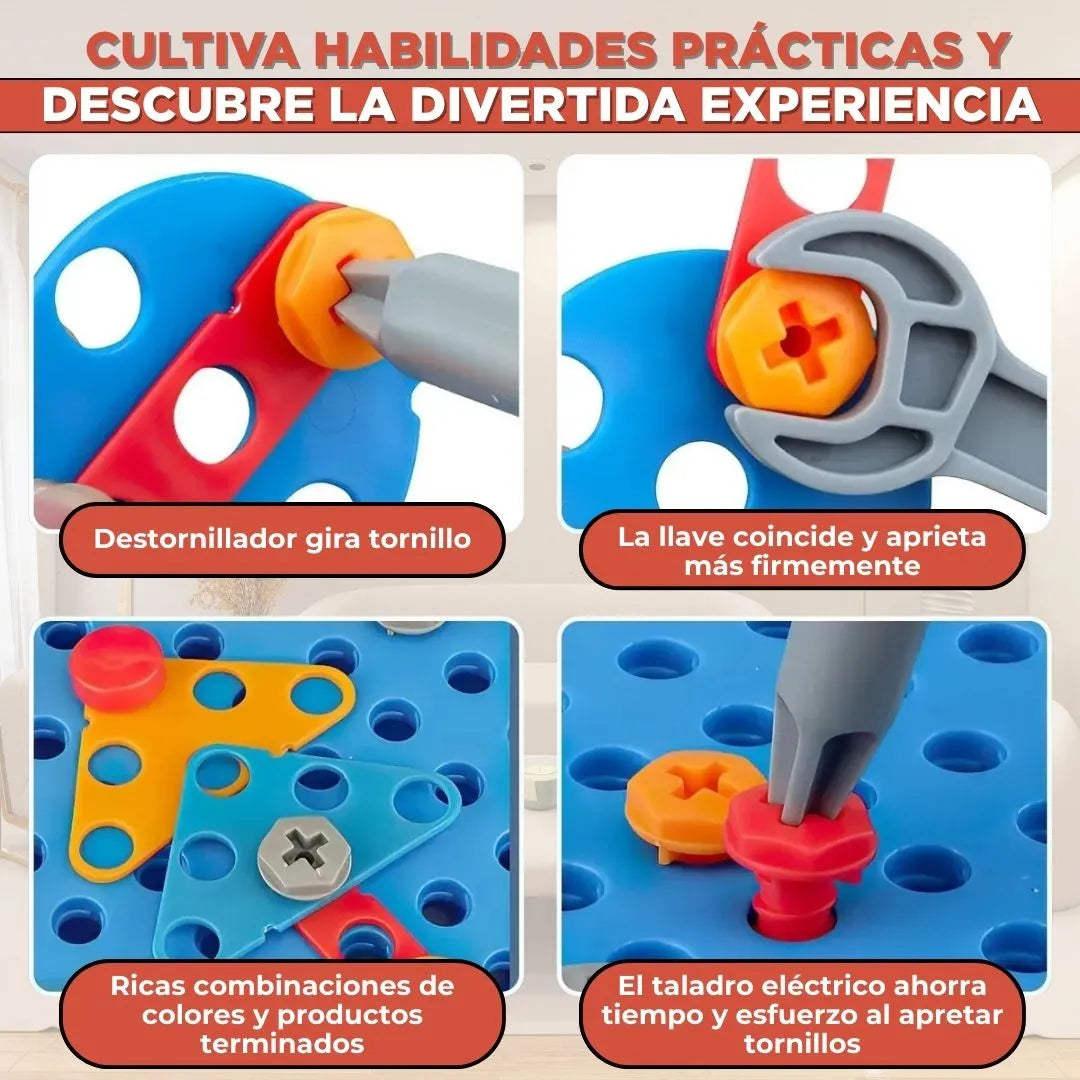 Dino-Builder™ Juego de Construcción y Ensamble para Niños