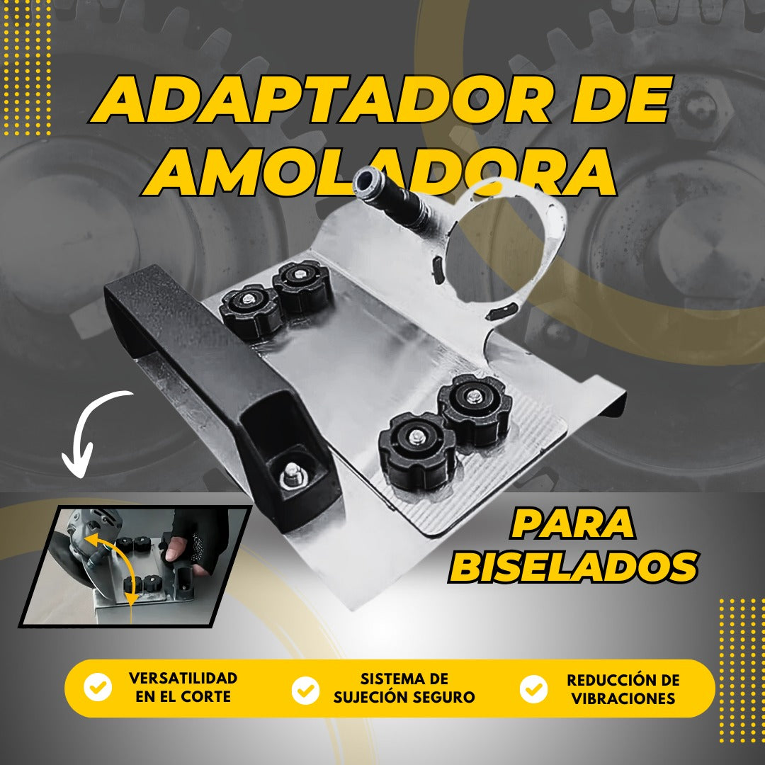 Adaptador de Amoladora para Biselados