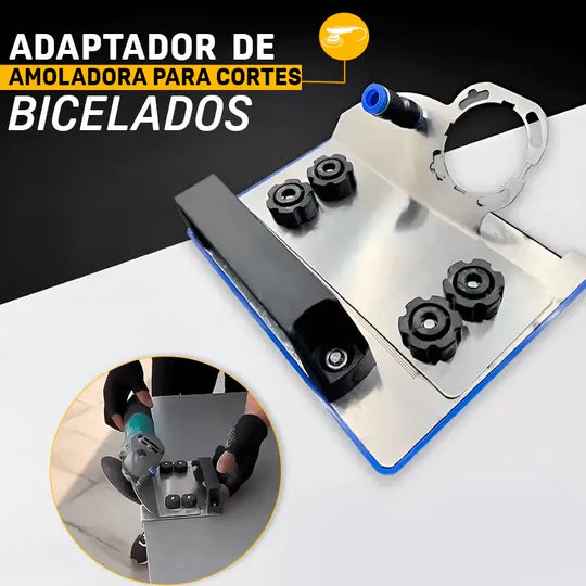 Adaptador de Amoladora para Biselados