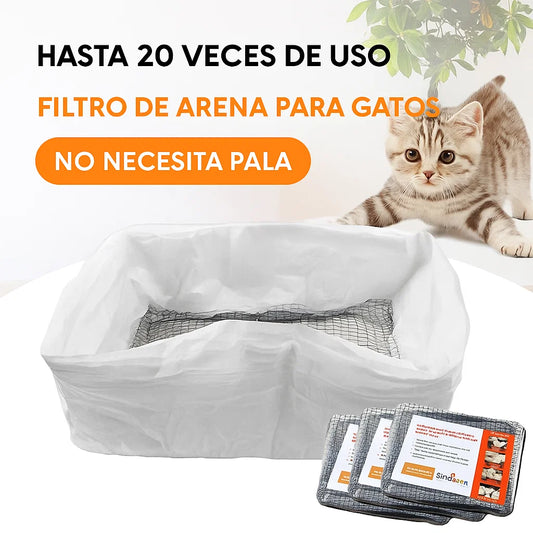 CatClean™ Filtro Reutilizable para Arenero