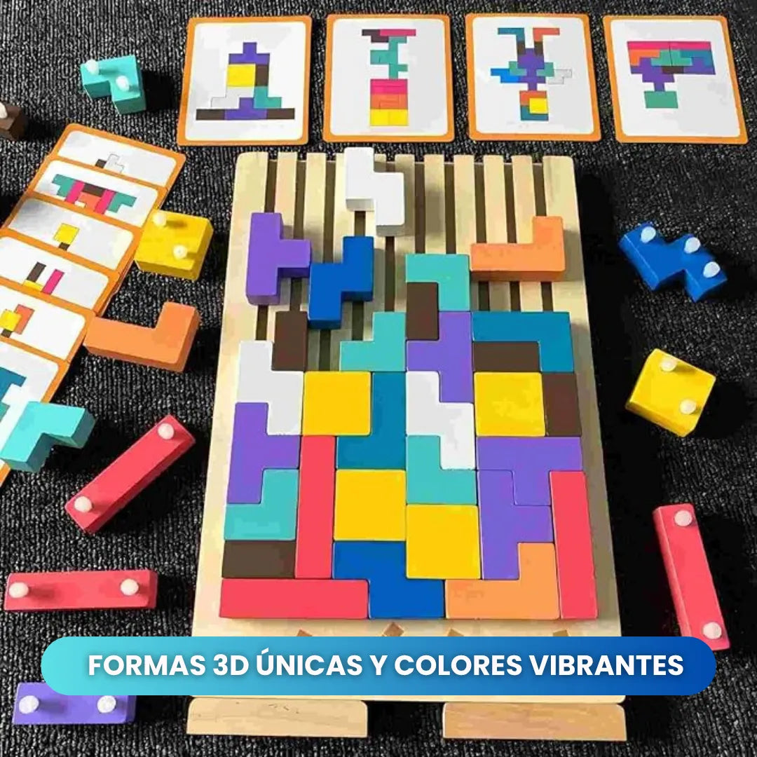 BrainStack™ Juguete Apilable Montessori