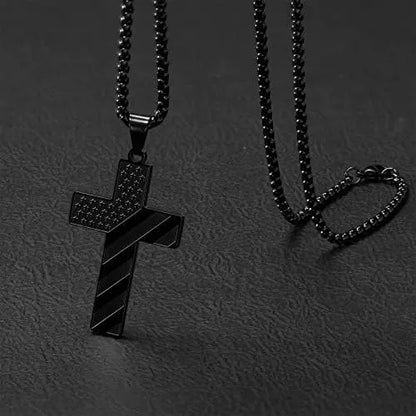 DarkFaith™ Collar Cruz de Protección