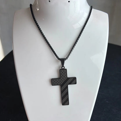 DarkFaith™ Collar Cruz de Protección