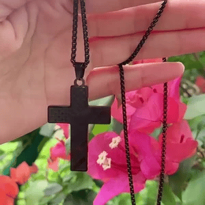 DarkFaith™ Collar Cruz de Protección -