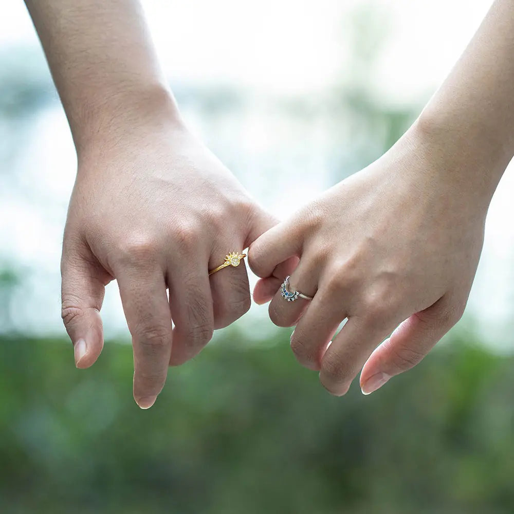 EclipZen™ Combo Pulsera + Anillo Sol y Luna