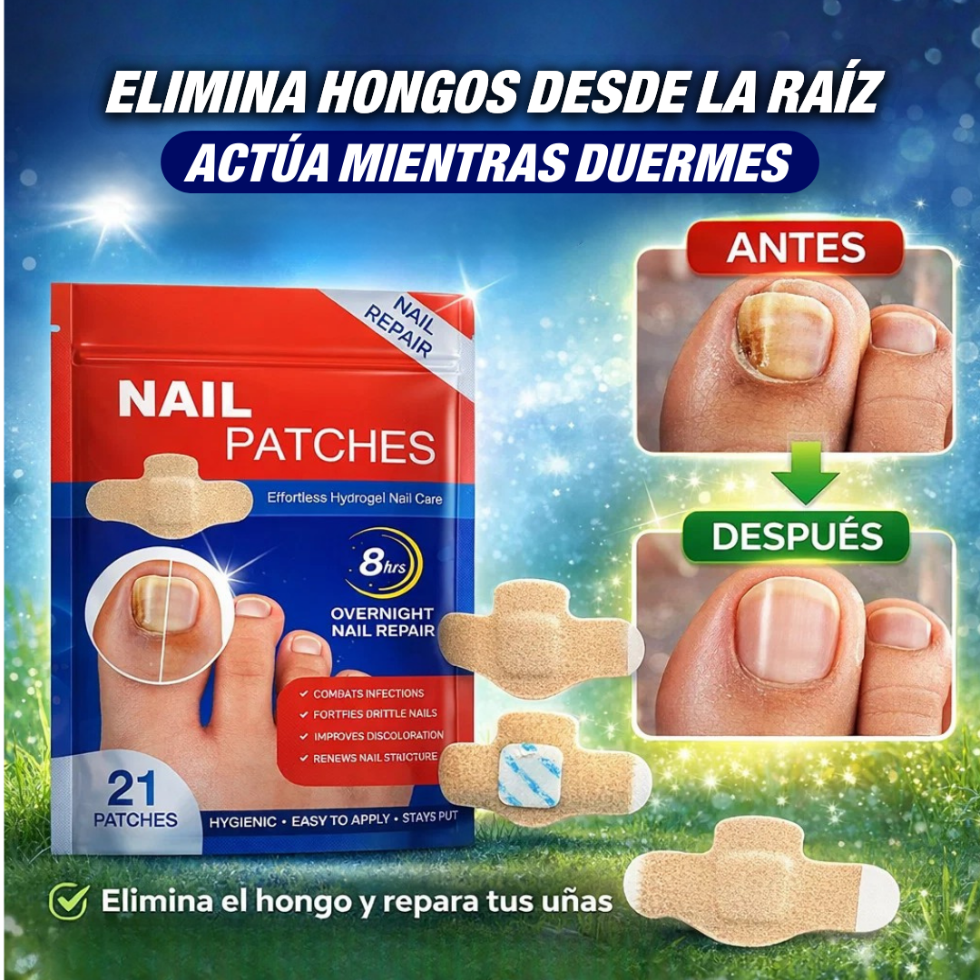 DermaPatch™ Parche Antifúngico para Hongo