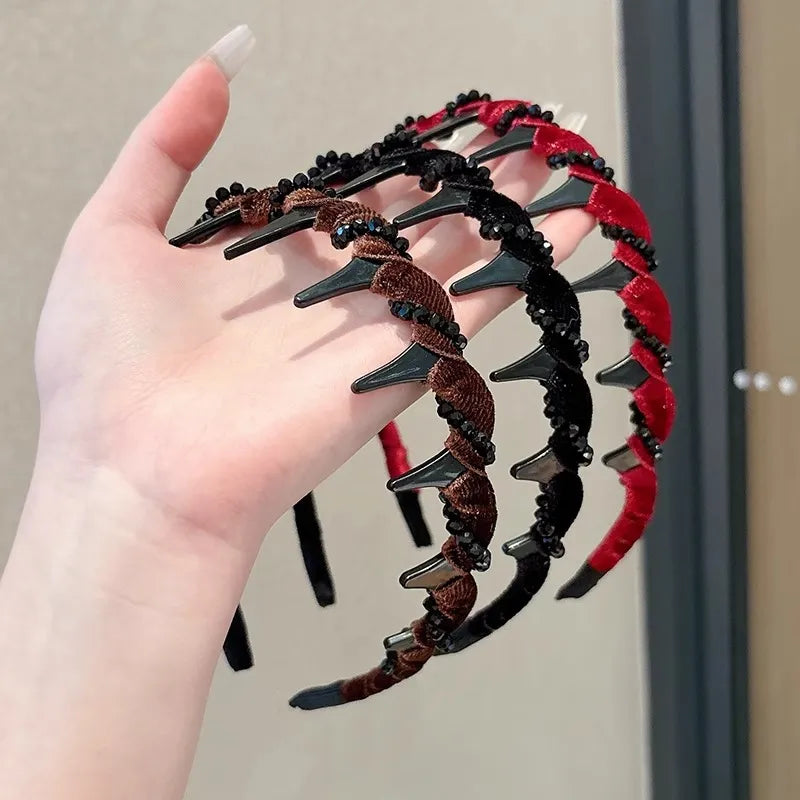 PearLift™ Diadema Vintage de Perlas  (set de 3 unidades)