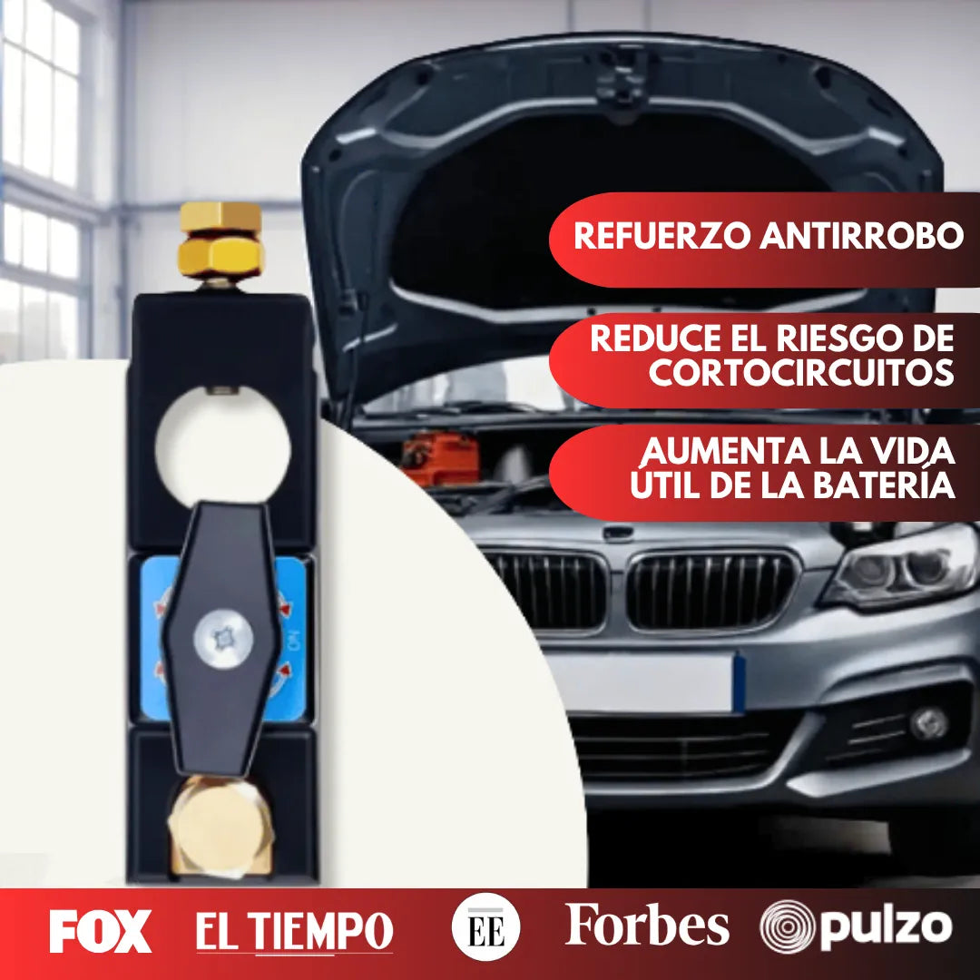 VoltShield™ ─ Desconectador de Batería para Auto