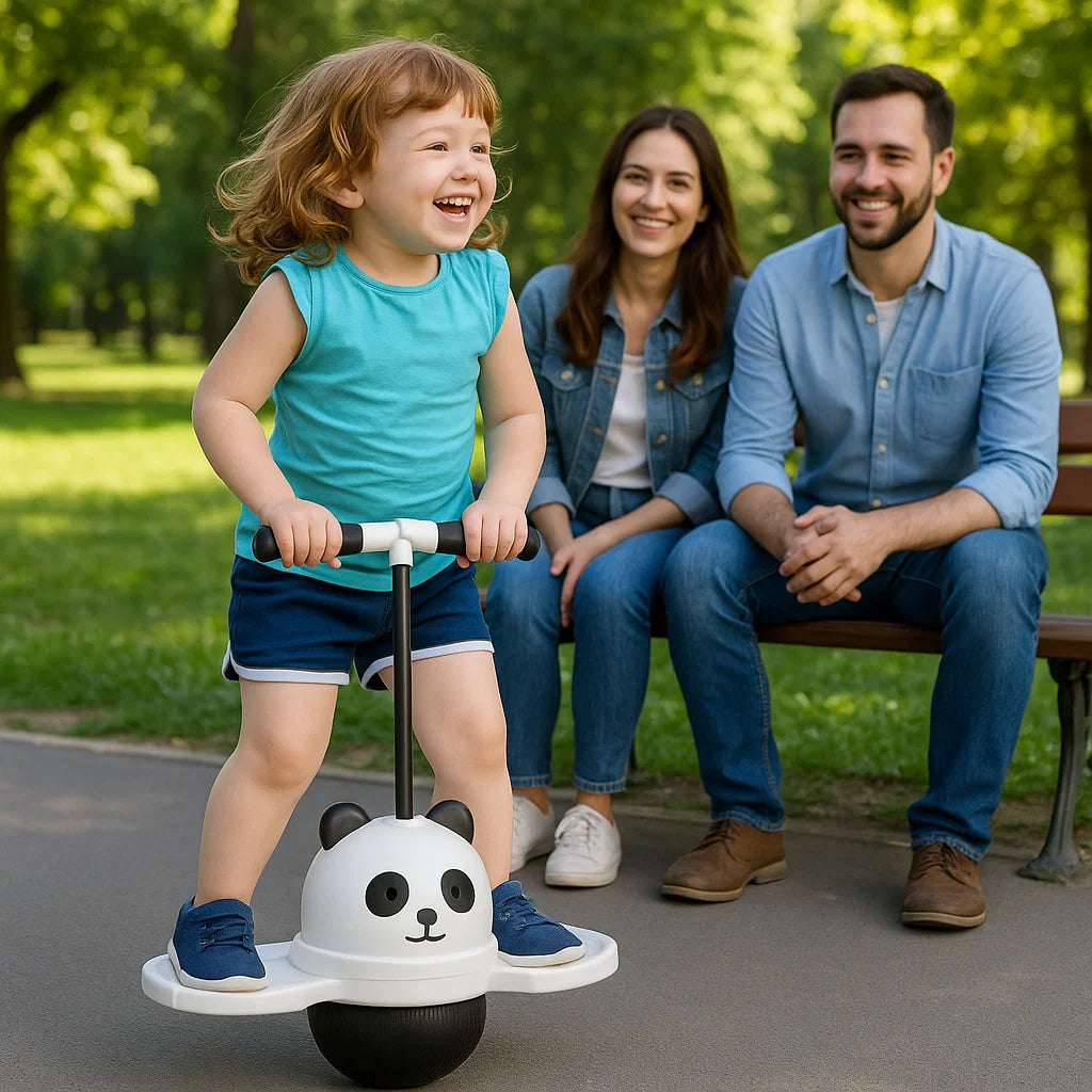 -Panda Saltarín CON LUCES LED-