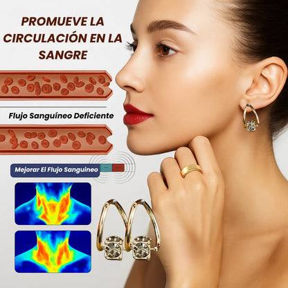 Par Pendientes de germanio con terapia magnética (descuento por tiempo limitado 🔥 🔥)