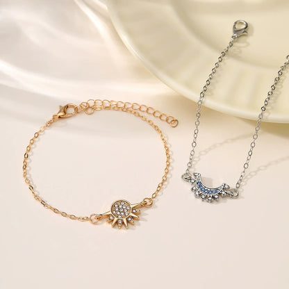 Stellar™ Pulsera Duo Sol Y Luna Par de Pulseras