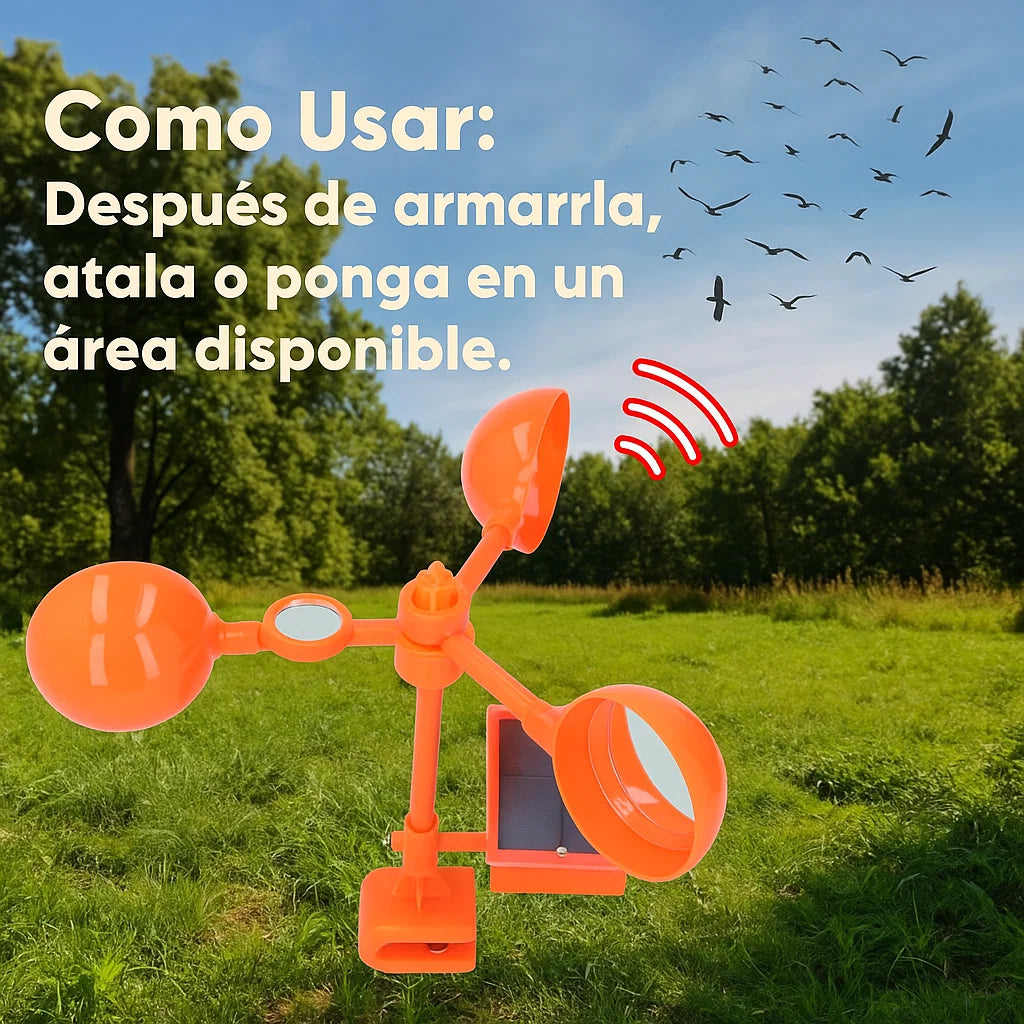 BirdShield™ Espantapájaros Reflectante