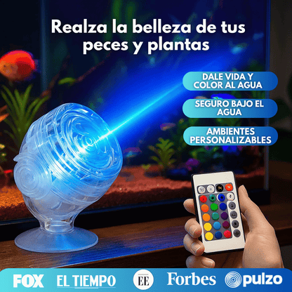 AquaMood™ Foco LED RGB sumergible para acuario