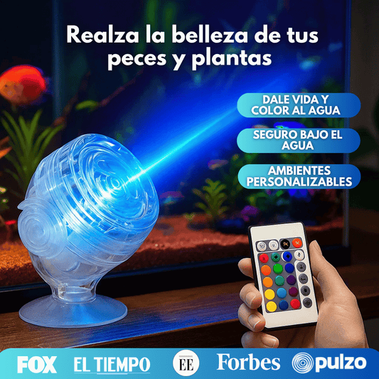 AquaMood™ Foco LED RGB sumergible para acuario