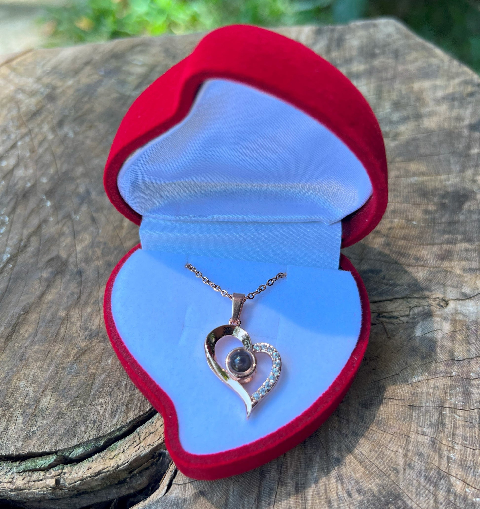 Collar Te amo en 100 idiomas Corazon CON CAJA Corazon* - Tienda Ufun - 10064