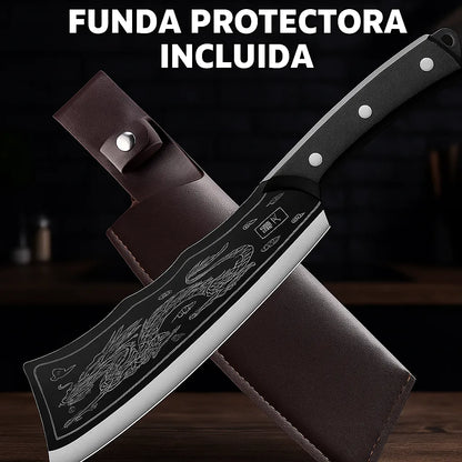 Cut Samurai™-Cuchillo Grande con Dragon -