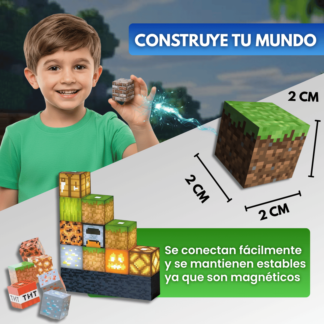 PixelMind™  Bloques de Píxeles Magnéticos