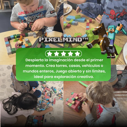 PixelMind™  Bloques de Píxeles Magnéticos