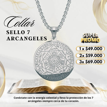 Colgante de Protección de los 7 Arcángeles