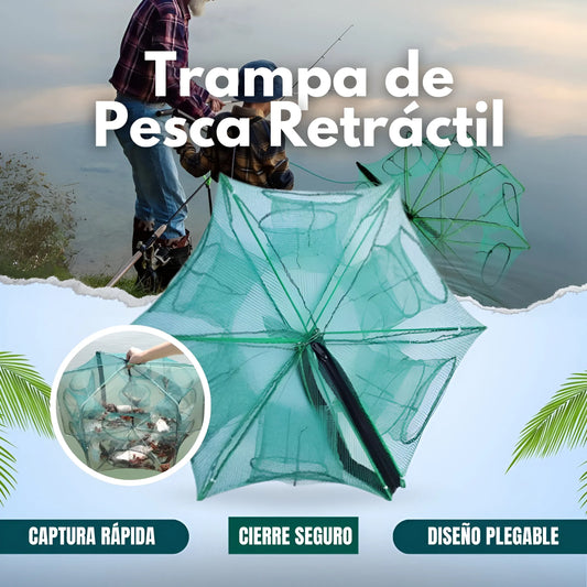 Trampa de Pesca - Retráctil de Alta Efectividad